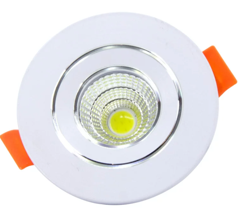 LED Recessed Downlight 2 Inch 3W 6500K CRI>90, Recessed Ceiling Light